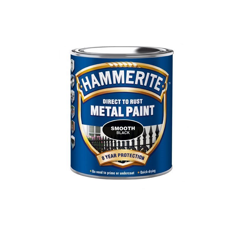 Hammerite Smooth Finish Musta