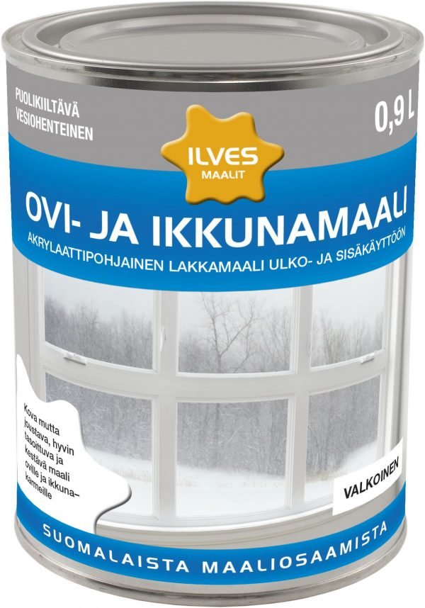 Ilves Ovi- Ja Ikkunamaali Valkoinen