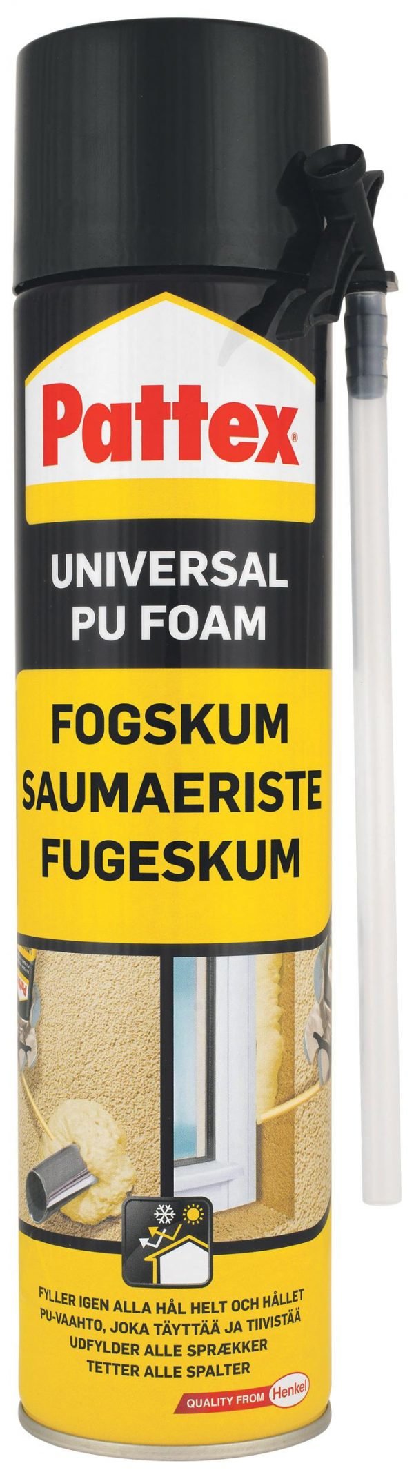 Pattex Universal Pu Foam 600 Ml Saumausvaahto