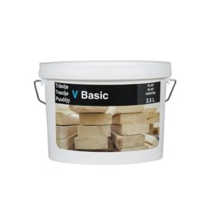 Puuöljy Basic 2.5L Väritön