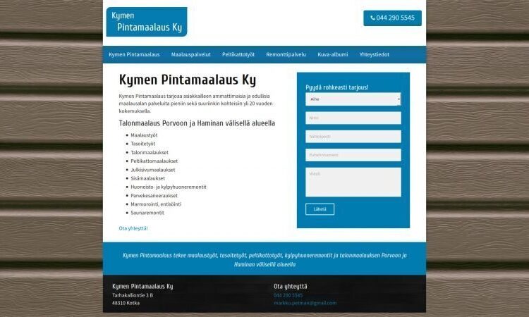 Kymen Pintamaalaus Ky